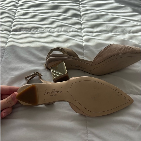 Sam Edelman Leather Heels - Picture 3 of 6